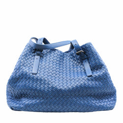 Cesta Tote  Intrecciato Nappa  Large Leather Sky Blue - L'UXE LINK