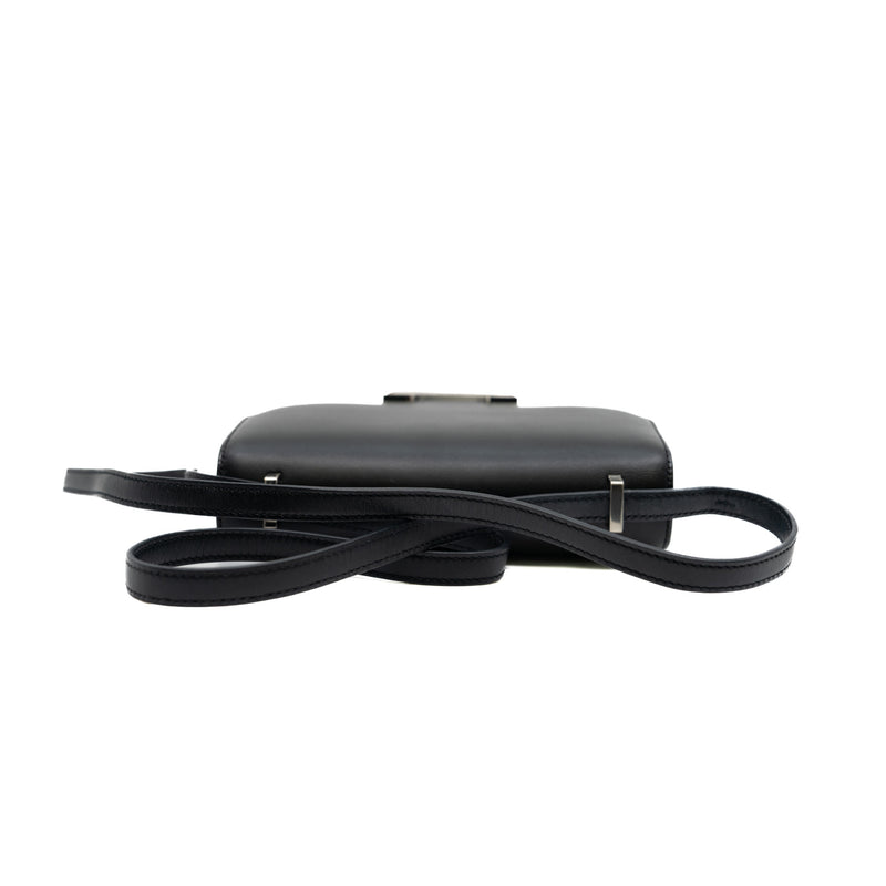 constance 19 mini with lizard buckle in monsieur black phw Z stamp