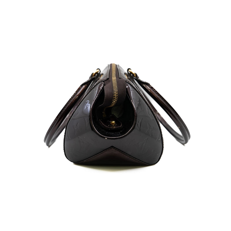 Sherwood PM Bag Vernis Amarante Monogram GHW 2010 - L'UXE LINK