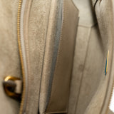 thumbnail nano belt bag in beige calfskin ghw