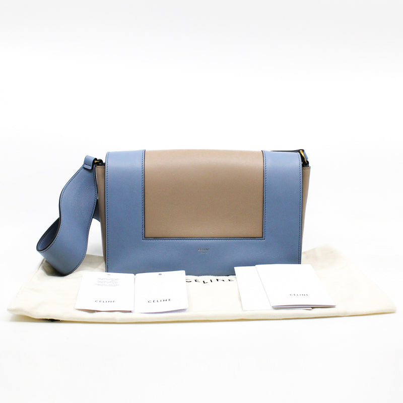 frame light grey and blue