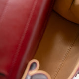 thumbnail mini brillant in red calfskin ghw