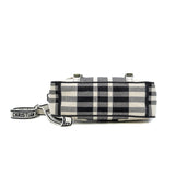 thumbnail small camp messenger bag in fabric black/white 2022