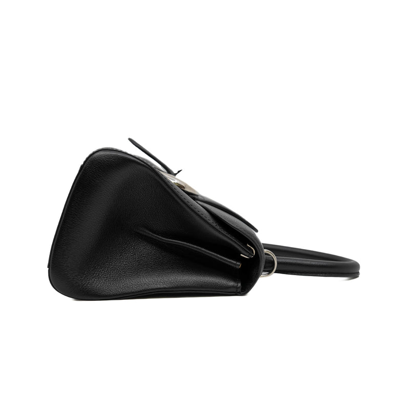 mini Brilliant Crossbody Bag in calfskin black phw