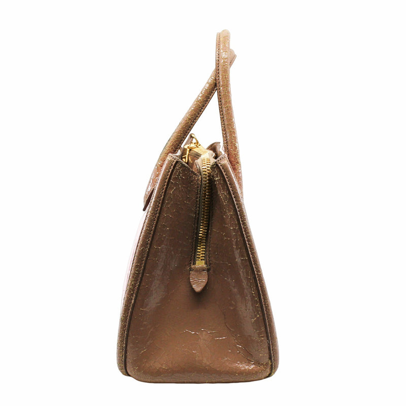 tote bag pink mix brown ghw - L'UXE LINK