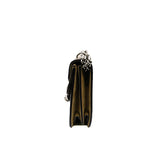 thumbnail Dionysus medium printed coated-canvas and suede shoulder bag in brown color