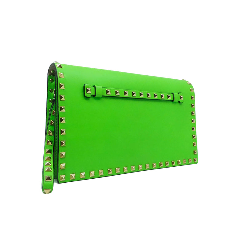 clutch bag green