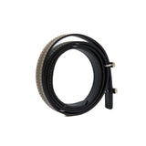 thumbnail Focus Belt Bucket Reversible Leather Belt 13mm PHW 75cm stamp C