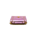 thumbnail dior ama small pink patent with gold rivet