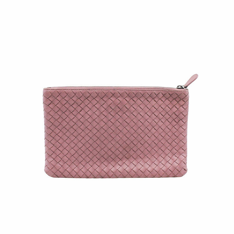 medium nude pink clutch shw - L'UXE LINK