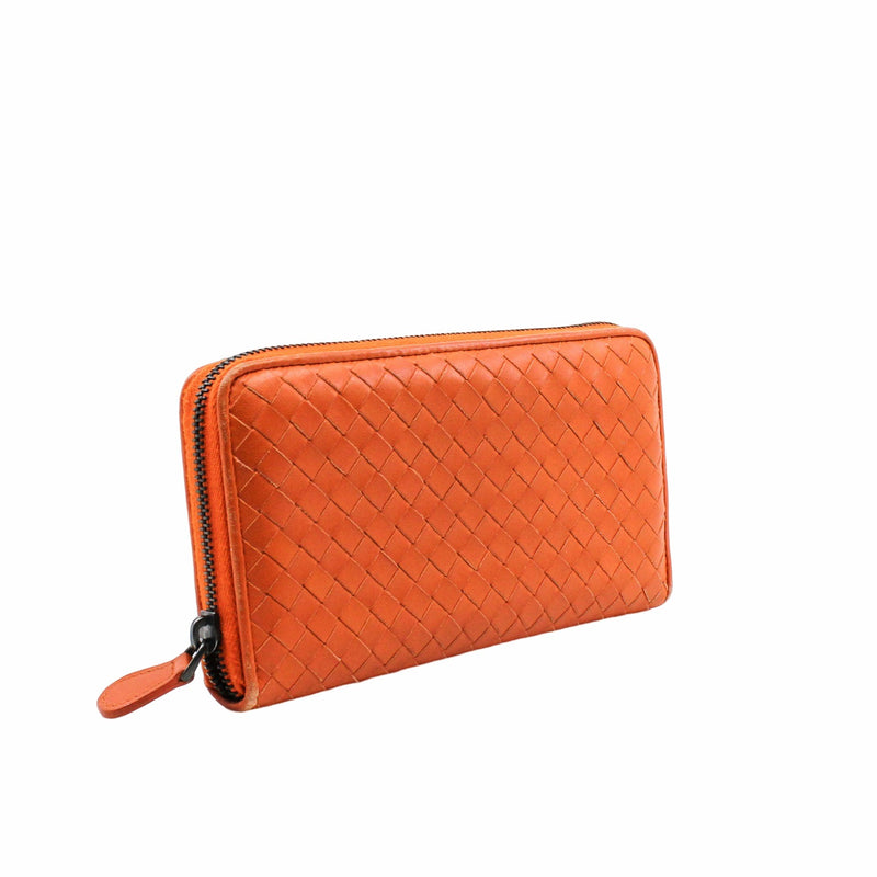 zippy long wallet orange
