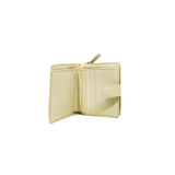 thumbnail Intrecciato zip fold wallet in leather grey phw
