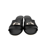 thumbnail sandal gigi 50 in leather black phw #35