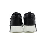 thumbnail Bouncing sneaker in leather /suede black#35