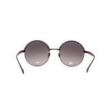 thumbnail occhiali da sole rotondi nero rosa sunglasses