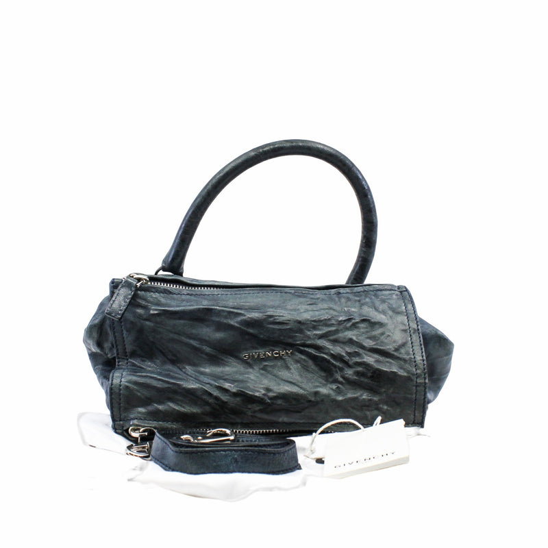 Pandora Bag Leather Small dark green shw - L'UXE LINK