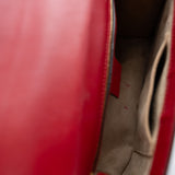 thumbnail medium Sylvie in leather red ghw 2015 missing fabric strap
