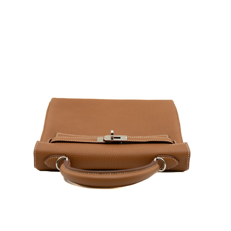 kelly 25cm in gold togo phw B stamp