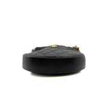 thumbnail half moon hobo bag in black caviar ghw #AU02XXXX
