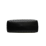 thumbnail large loulou shoulder bag in black matelasse lambskin phw