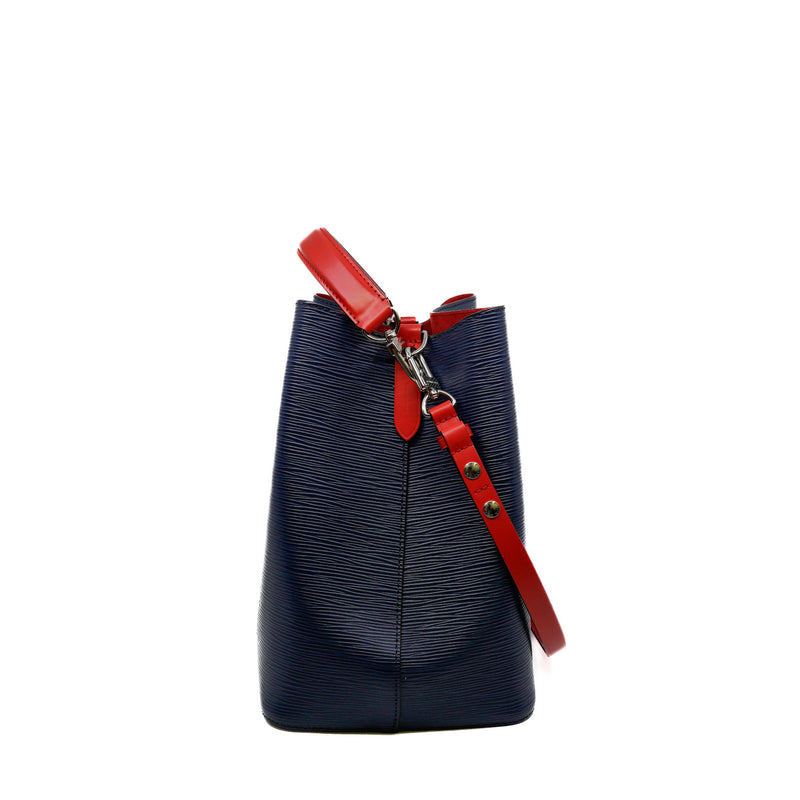 epi neonoe handbag blue and red - L'UXE LINK