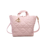 thumbnail medium Dior Toujours Vertical Tote Bag pink lambskin ghw