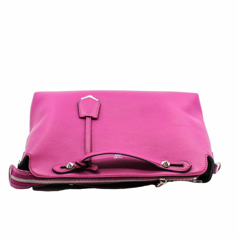By The Way Satchel Large Calfskin Rose Pink - L'UXE LINK