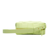 thumbnail cassette belt bag in calfskin light green ghw