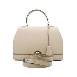 Moynat Rejane PM In Leather Beige GHW