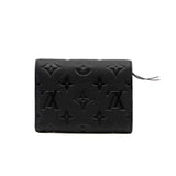 thumbnail Victorine Wallet in black iconic Monogram pattern ghw