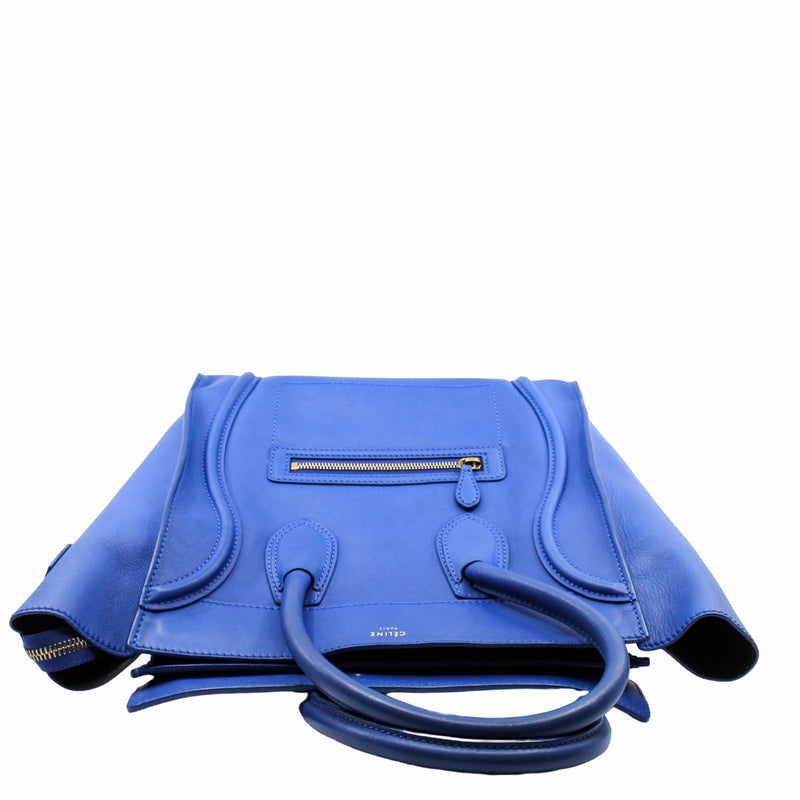 Luggage  mini leather blue ghw - L'UXE LINK
