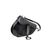 thumbnail medium saddle bag black leather 2022
