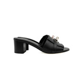 thumbnail sandal gigi 50 in leather black phw #35