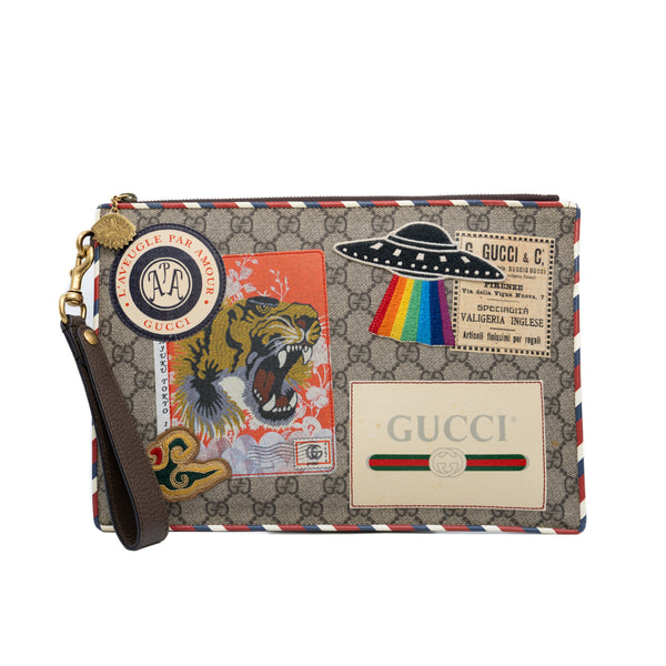 GG Supreme Courrier Clutch Bag - L'UXE LINK