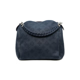 thumbnail babylone chain bb mahina calfskin navy phw