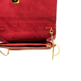 thumbnail monster wallet on chain leather red ghw