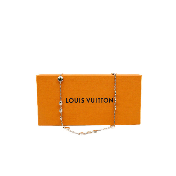 Studs Sautoir necklace in phw rrp1620