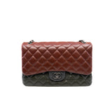 thumbnail cf MM green grey mix brown lambskin seri18