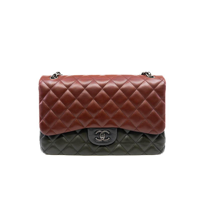 cf MM green grey mix brown lambskin seri18