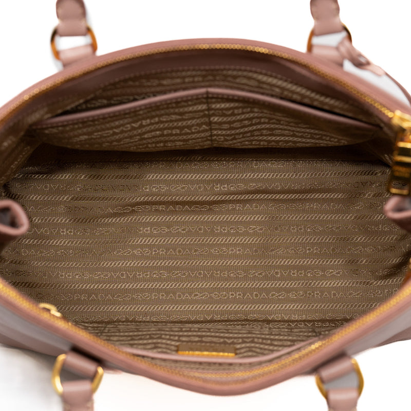 Galleria Tote leather beige  ghw