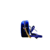 thumbnail GG Marmont Camera Bag in Velvet blue ghw