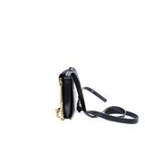 thumbnail faye black calfskin&suede ghw