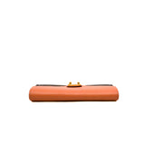 thumbnail pallis long wallet in monogram/nude pink leather ghw
