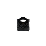 thumbnail nano 31 bag in black shiny leather phw
