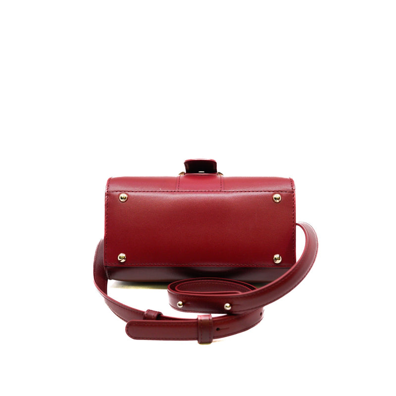 mini brillant red calfskin ghw