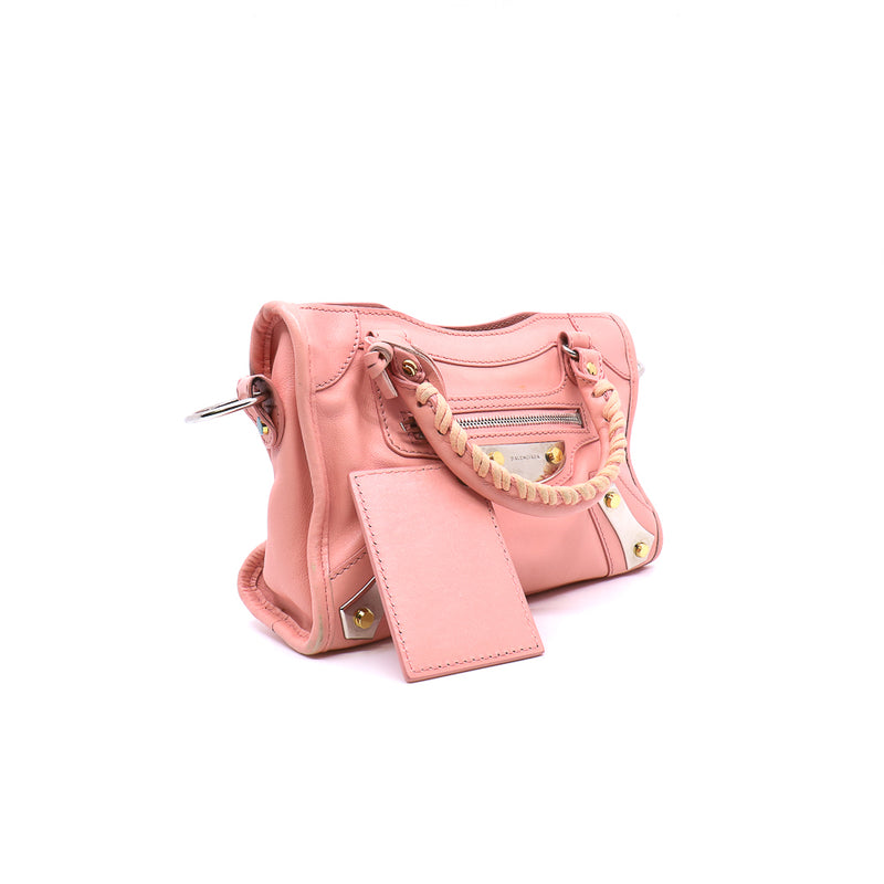 small city bag pink phw