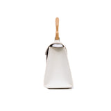 thumbnail Structure Saigon PM bag canvas/calfskin white phw