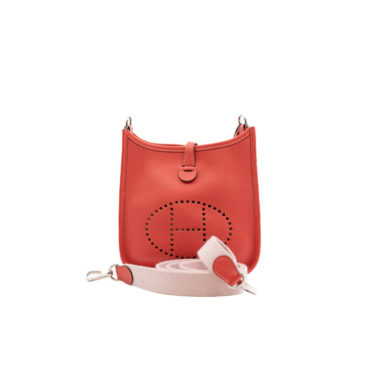 evelyne mini  orange pink phw T stamp