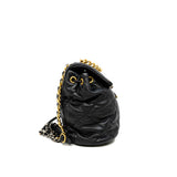 thumbnail 19 bag backpack in black lambskin seri UUXPXXXX