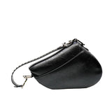 thumbnail medium saddle bag black leather 2022